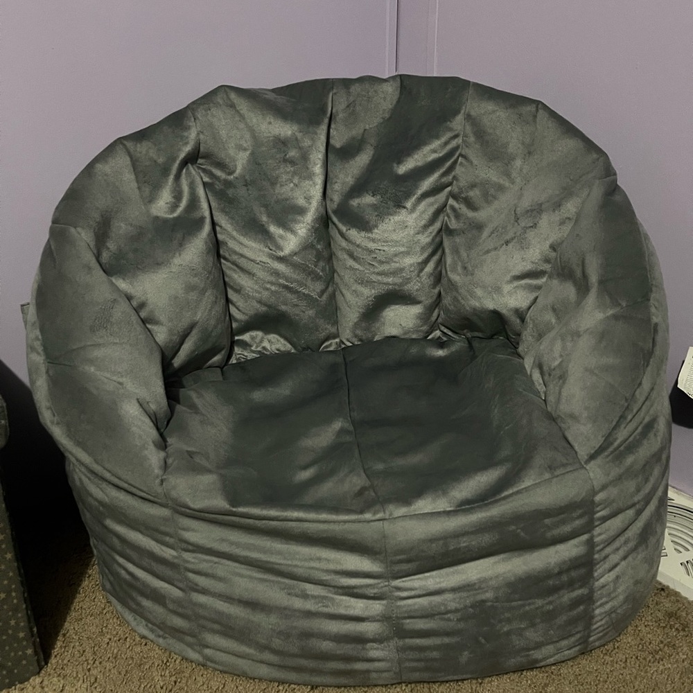 Beanbag chair, used